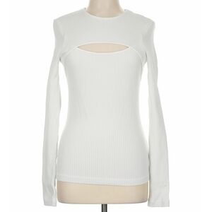 Agolde NWOT Lyza Cut Out Ribbed Long-Sleeve